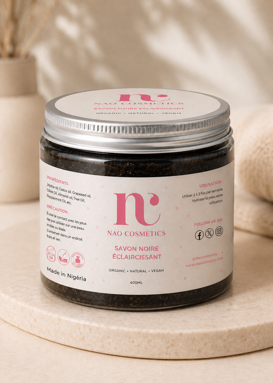 Savon Noire Éclaircissant